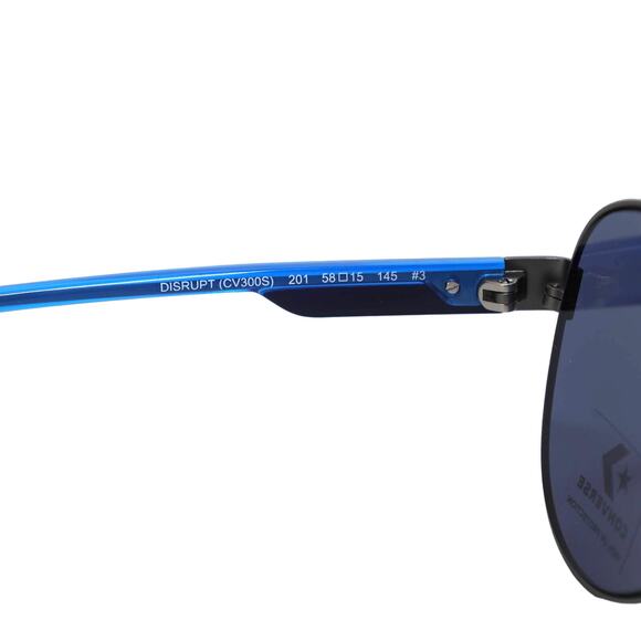 Converse Disrupt Mens Aviator Sunglasses - Matte Dark Root / Blue - NWT - Picture 4 of 10